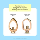 Clamp Cincin Ukuran 5/8&quot (Persegi) untuk Clamp Kabel dan As Grounding 3
