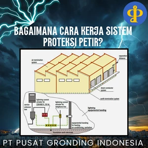 BAGAIMANA CARA KERJA SISTEM PROTEKSI PETIR?